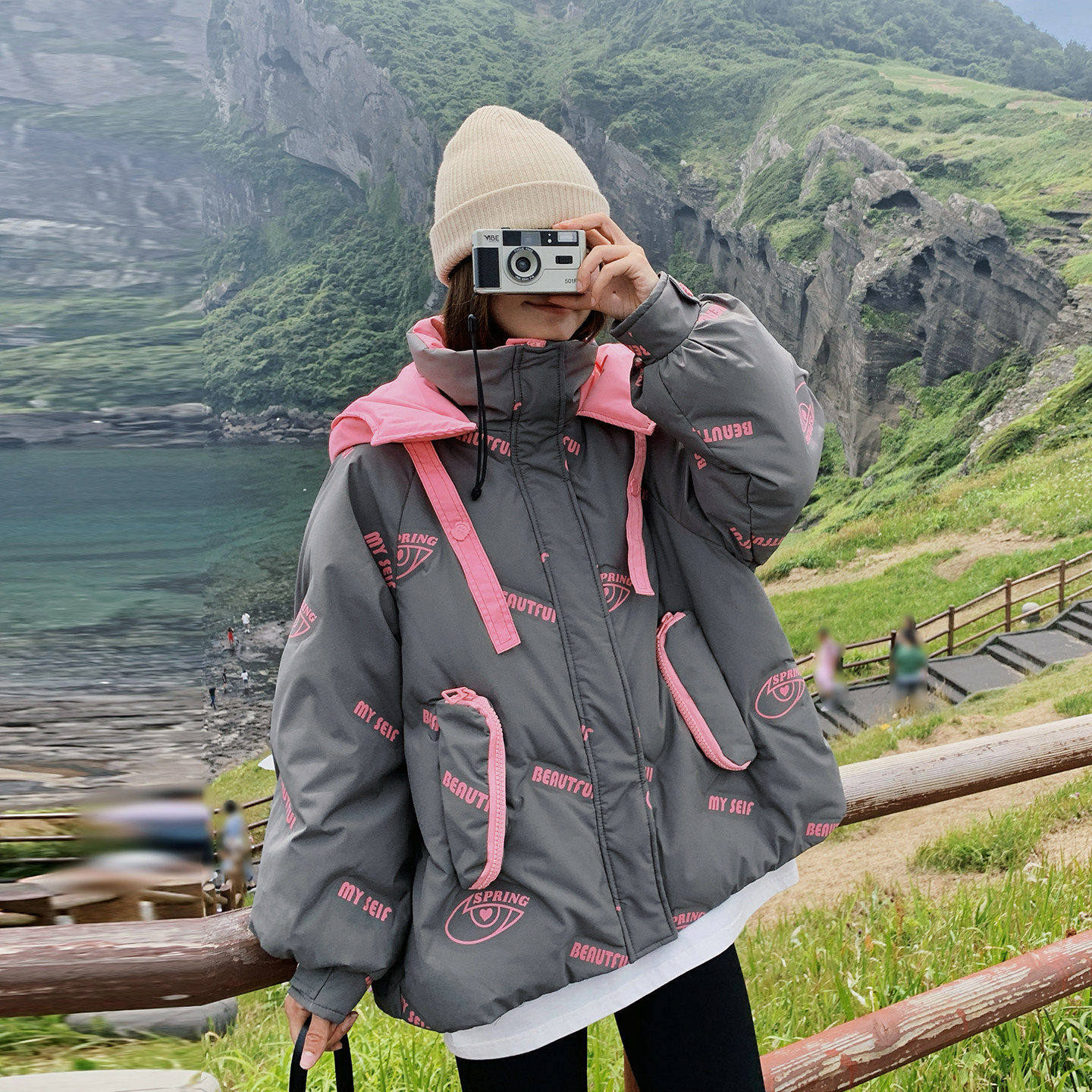 短款羽绒服女冬季小个子加厚外套