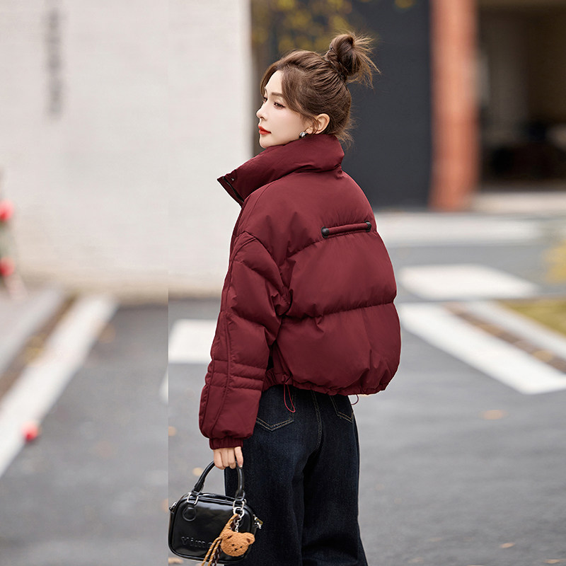 羽绒服女短款2026新款冬加厚外套