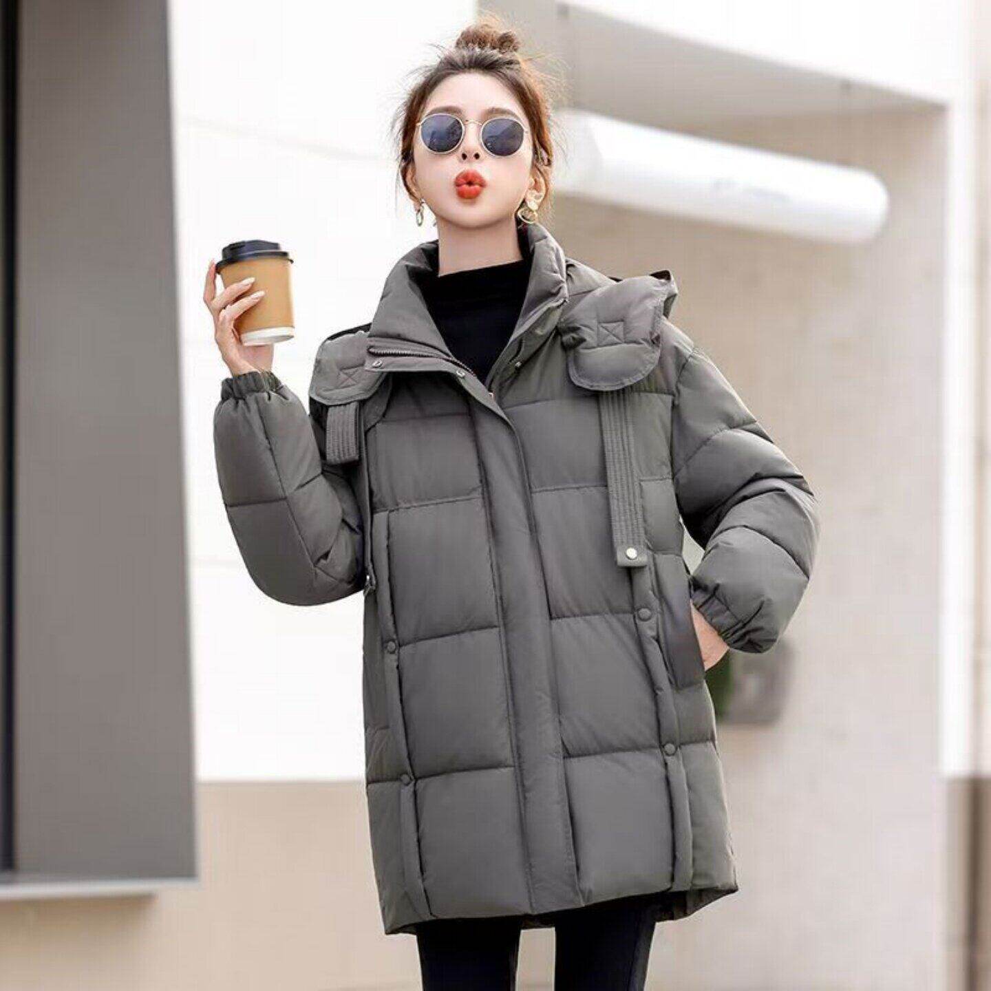 反季2026年冬季加厚中长款羽绒服