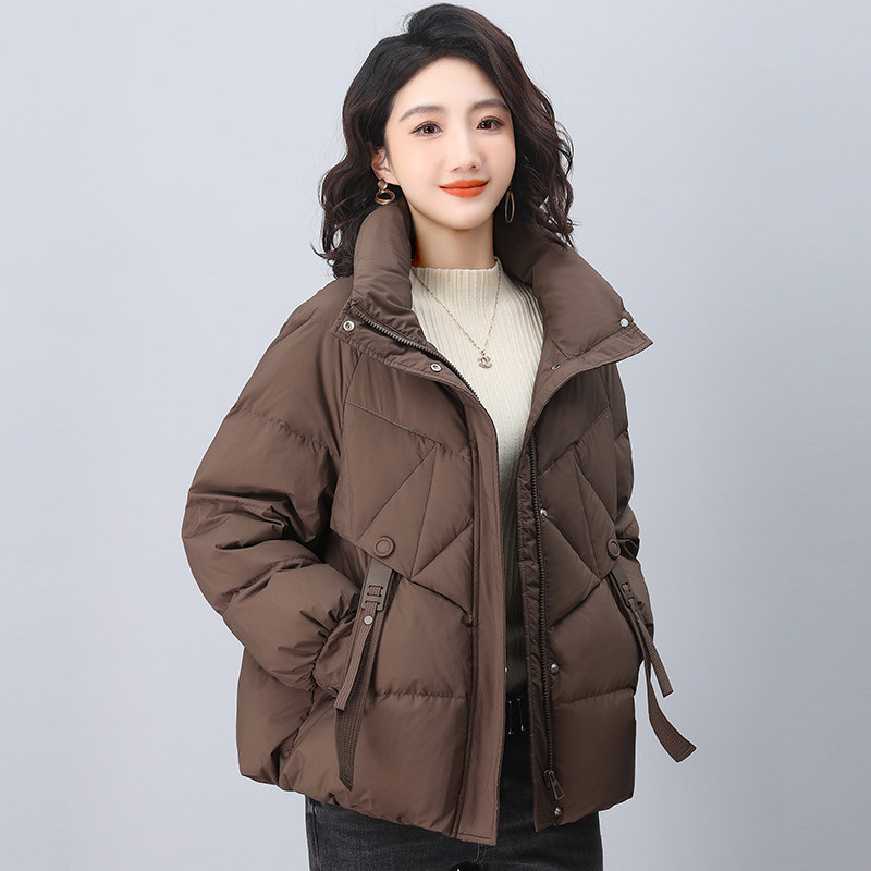 小个子90白鸭绒防寒保暖外套潮