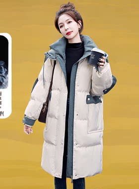 羽绒服女中长款大袄厚外套2026年
