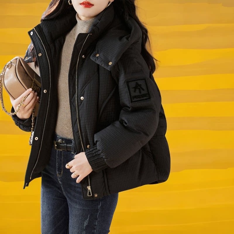 短款羽绒服女装冬季2025年新爆款小个子高端品牌加厚时尚洋气外套