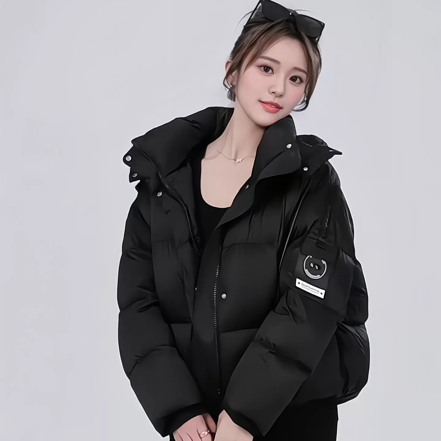 2026巨好看超火小个子洋气面包服