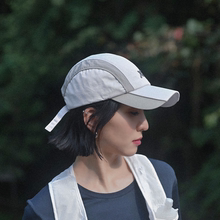 XOTIC官方 光面尼龙拼接鸭舌帽遮阳户外速干透气潮帽日系小众帽