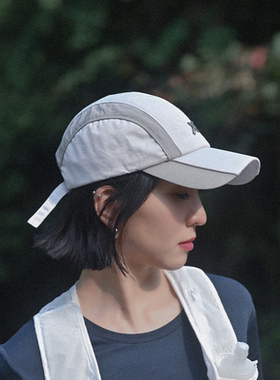 XOTIC官方 光面尼龙拼接鸭舌帽遮阳户外速干透气潮帽日系小众帽