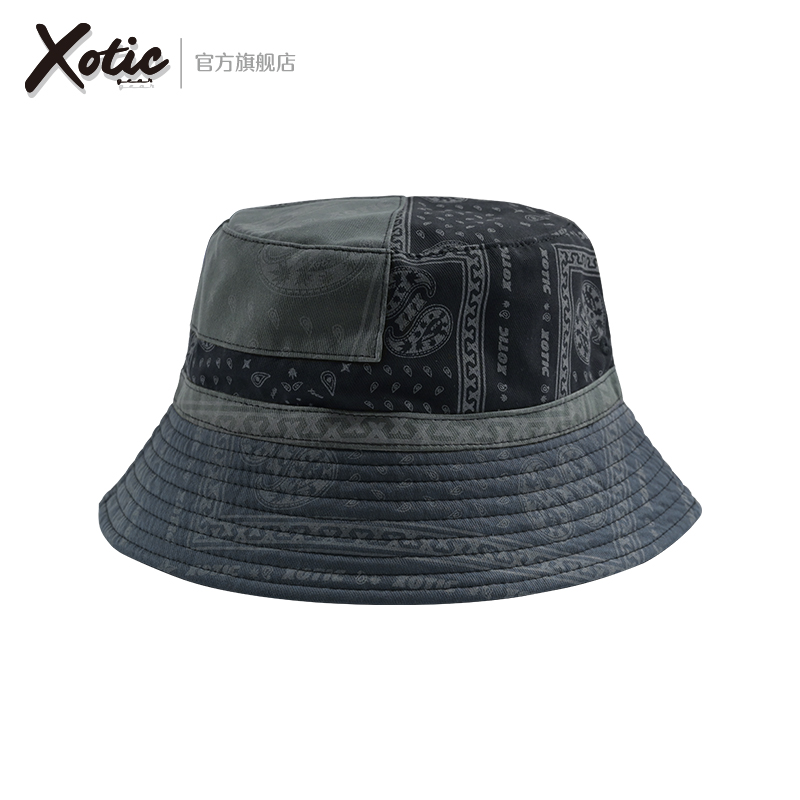 腰果花反光男女通用渔夫帽