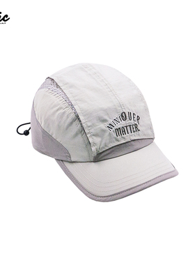 XOTIC官方 尼龙透气网孔鸭舌帽速干防泼水Cleancool汗带小众户外