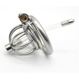 CHASTE BIRD Stainless Steel Cock Cage Penis Ring Male Chasti