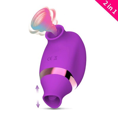 Clit Suction Licking Sucking Vibrator For Female Masturbaor
