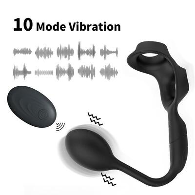 Prostate Massage Anal Plug Vibrator Anal sex Toys for Adults
