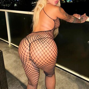 Open Crotch Fishnet Bodysuit Woman Lingerie Sexy Costume