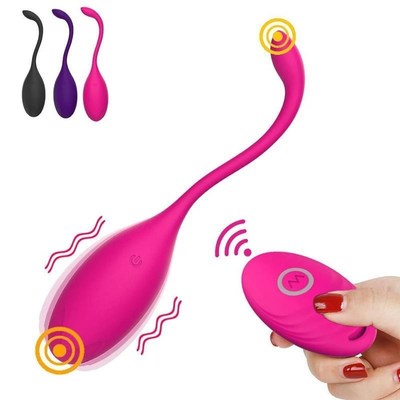 Bullet Vibrator Wireless Remote Control Vibrating Eggs Power