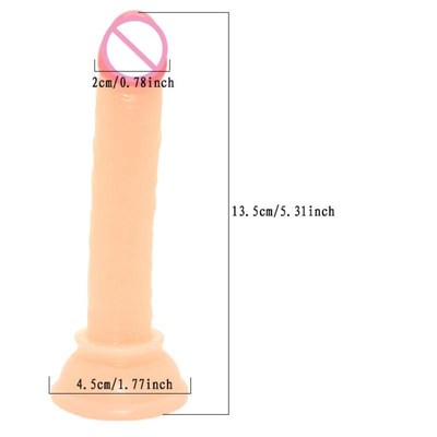 Erotic Soft Silicone Mini Soft Jelly Dildos Small Artificial