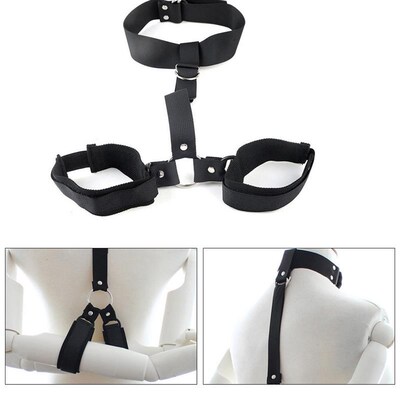 BDSM Bondage Gear Kit Set Bed Handcuffs Ankle Cuff Restraint