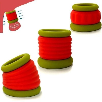 Silicone Male Penis Cock Ring Ball Stretcher Erection Penis