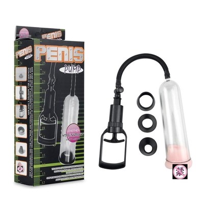 Male Penis Enlarger Pump Extender Growth Enhancer Erection