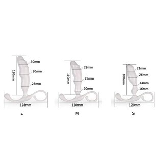 Male Vibrator Prostate Massager Anal Butt Plug for Women Dil