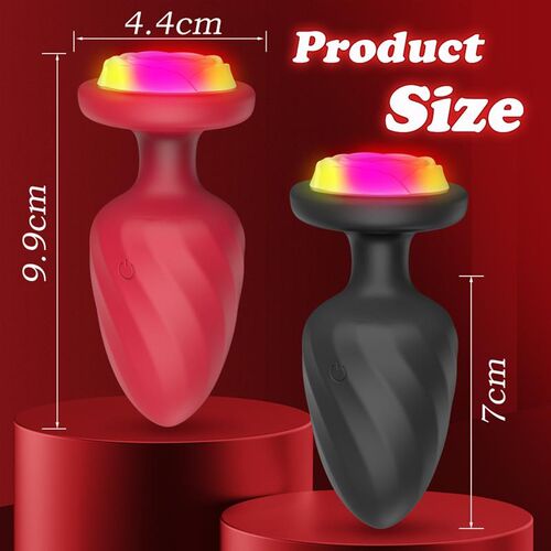 360 Degree Prostate Massager Rotating Anal APP Vibrator Male