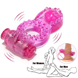 Vibrator Penis Ring Sex Toys For Men Masturbators Adult