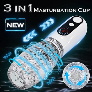 Typhoon- Automatic Telescopic Male Masturbator Thrusting