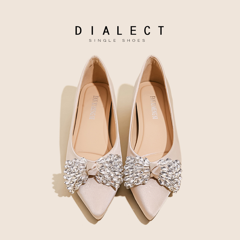 【一梵】小个子内增高尖头单鞋