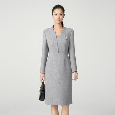 黎姿新款时尚连衣裙LNOL8009-15