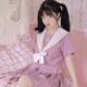 胧月乡日系正统JK制服关西襟水手服女学生班服烟粉软妹服套装 现货