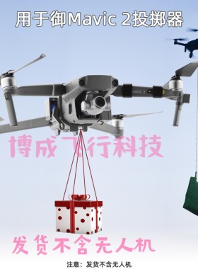 Dji 御2Pro空投器投掷器投放戒指挂载抛物器配件Mavic2光感投放