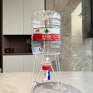 水桶养鱼水桶支架12.9L19L22L25L铁艺通用12 19升农夫山泉 12.9