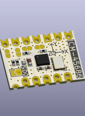 ICM45686 QMC6309 Smol Tracker SlimeVR Butterfly Trackers