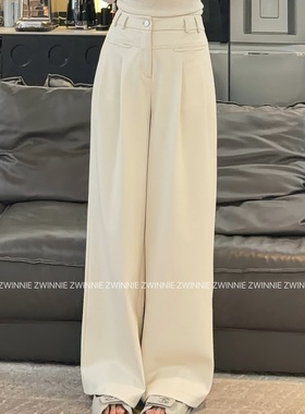 Zwinnie/詹维尼【一生推皮裤】 秋冬必入松弛垂感裤子 GYT202587
