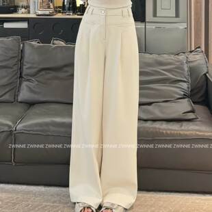 Zwinnie/詹维尼【一生推皮裤】 秋冬必入松弛垂感裤子 GYT202587