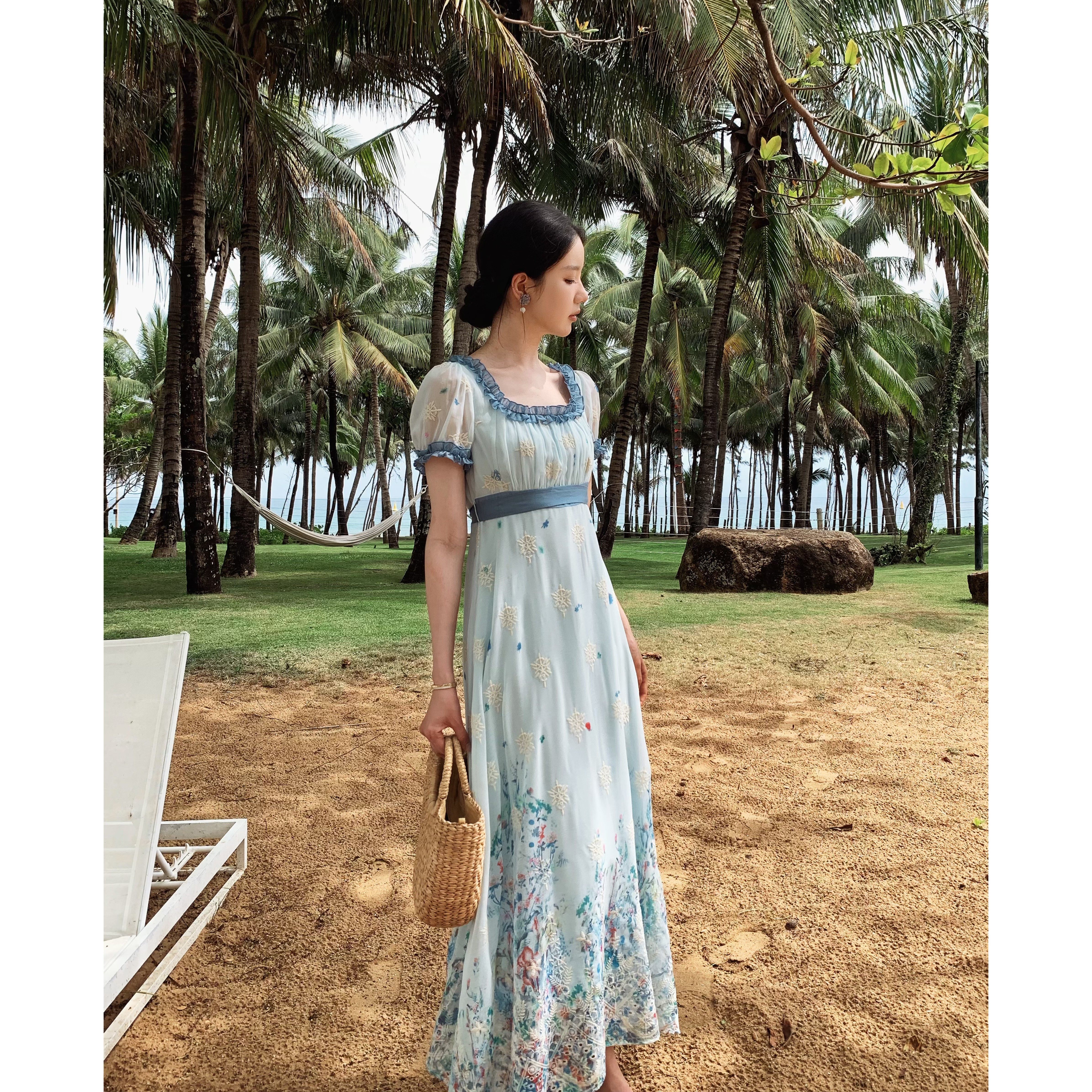 Zwinnie/詹维尼【DI政裙-独家系列】 复古宫廷风连衣裙 GYT202621