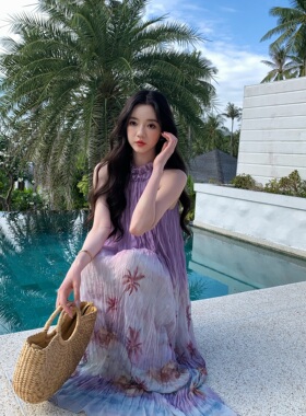 Zwinnie/詹维尼【落日余晖-新春独家系列】挂脖裙 GGY202603