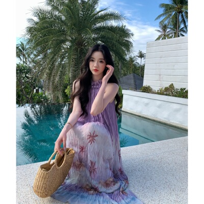 Zwinnie/詹维尼【落日余晖-新春独家系列】挂脖裙 GGY202603