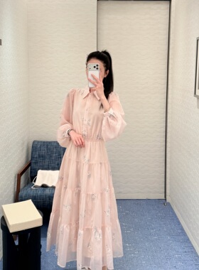 Zwinnie/詹维尼【天丝衬衫裙】重工气质款连衣裙 GZC202605