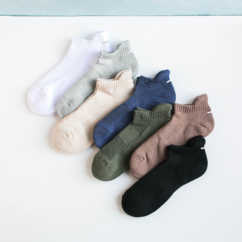 五双装毛巾底男船袜纯棉加厚短筒袜健身跑步防臭吸汗黑白运动袜子,女士内衣/男士内衣/家居服,短袜,淘宝优惠券,粉丝福利购,淘宝优惠卷