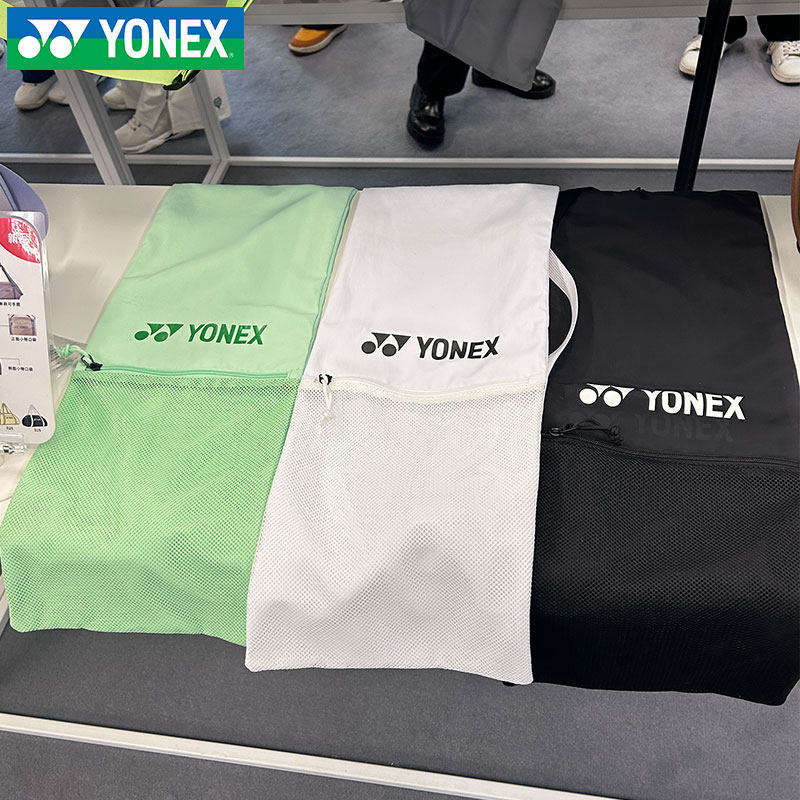 新品YONEX尤尼克斯羽毛球拍袋网布拍套390CR抽绳袋便携球拍保护袋