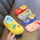 秋冬款 宝宝棉拖鞋 室内家居小童拖鞋 包跟棉鞋 儿童女童棉拖男童冬季