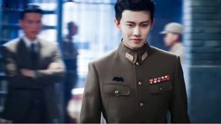 冬季年美式立领民国军士兵服装男女特务国民军官演出服剧本杀服装