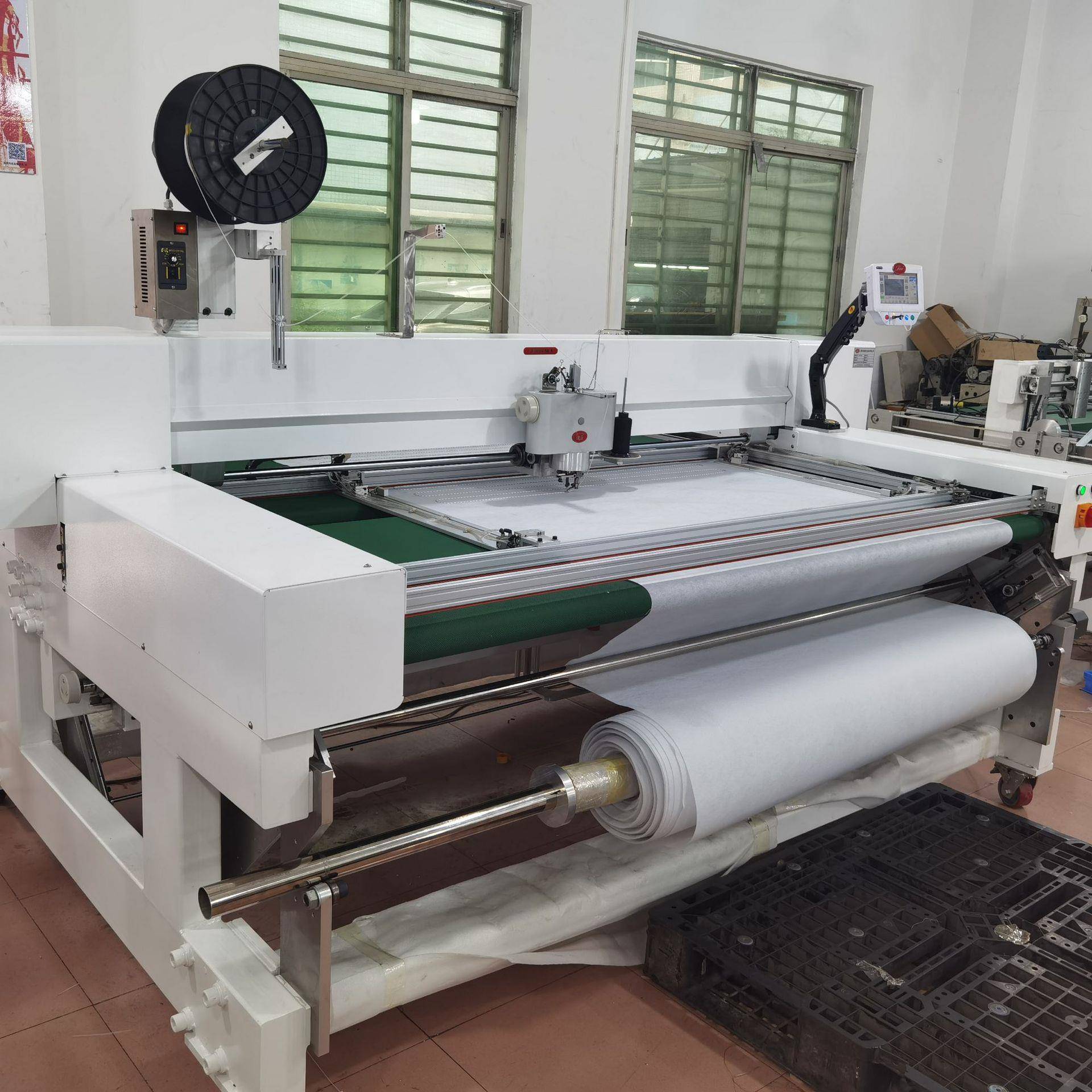 缝马厂家直供绕发热线电热毯汽车座垫加热片披肩电脑花样机排线机