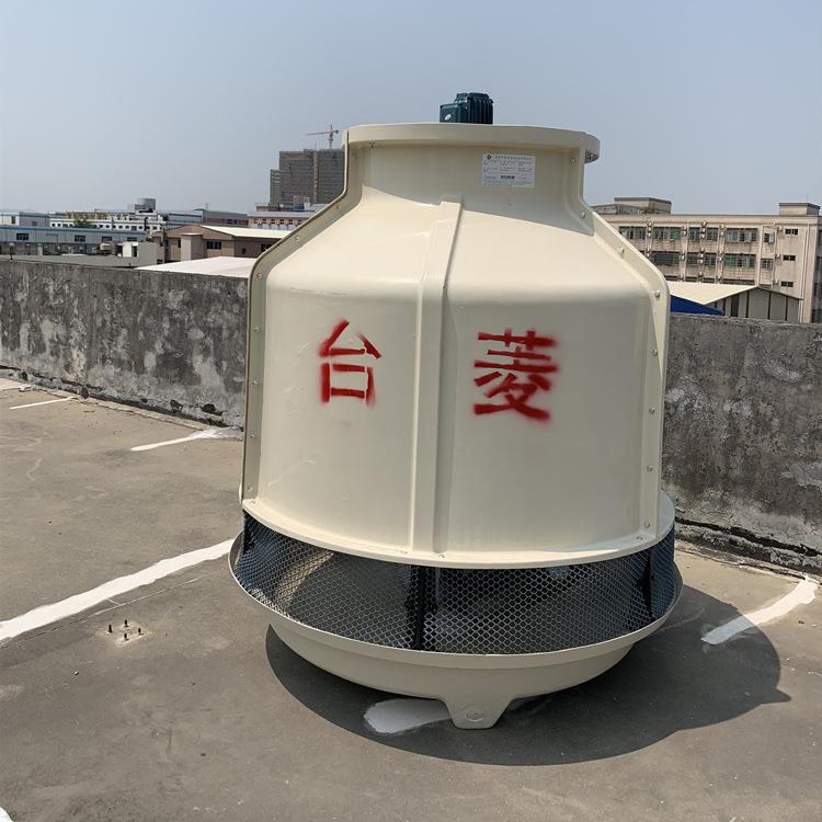 供应玻璃钢圆形逆流冷水塔10T到200吨冷却塔注塑机降温辅助设备