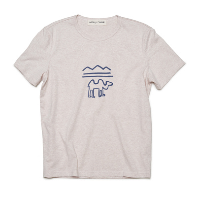 nothingcn男款全棉多色短袖T恤