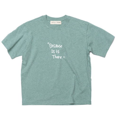 落肩圆领宽松型全棉短袖T恤