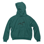 超宽松连帽套头磨毛加厚卫衣 男女同款 多色 nothing.cn over