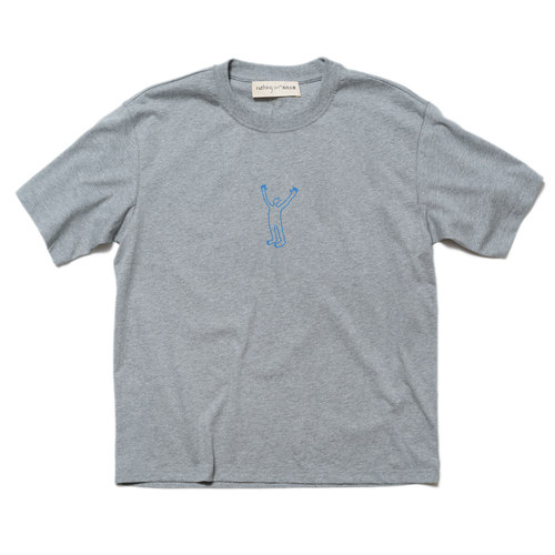 nothing.cn落肩宽松全棉短袖T恤