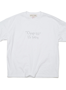 nothing.cn/超宽松重磅230克厚圆领短袖日常T恤/