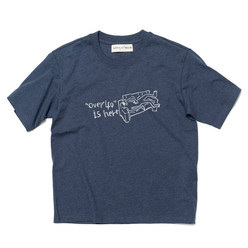 nothing.cn落肩宽松全棉短袖T恤