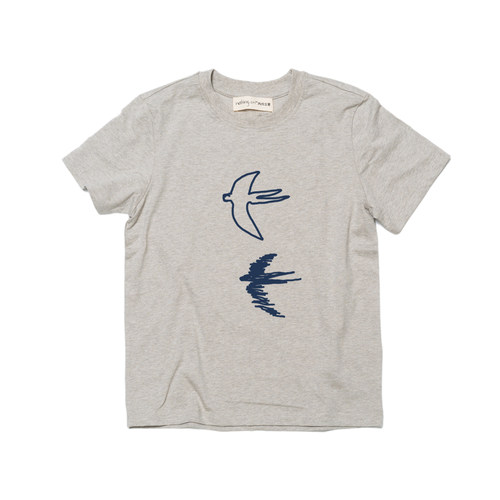 女款螺纹圆领基础全棉短袖