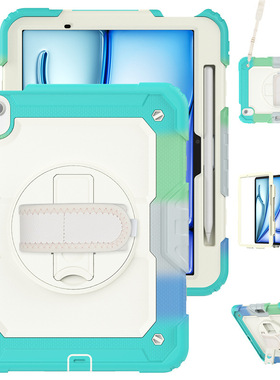 适用iPad Pro11/13/air13 2024 silicone case back cover holder